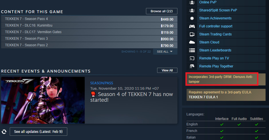 Tekken-7-Denuvo-Anti-Tamper-2021