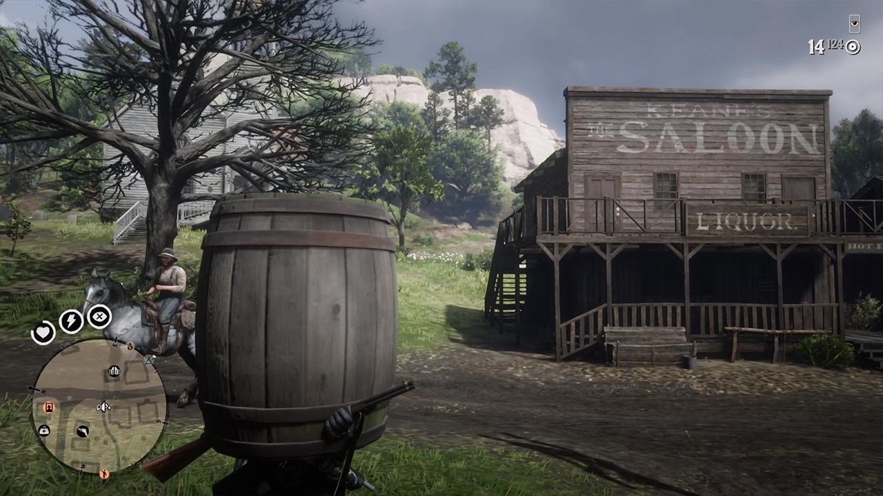 Red Dead Redemption 2 Barrel Bug