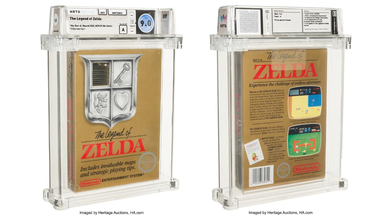 Zelda NES Cartridge