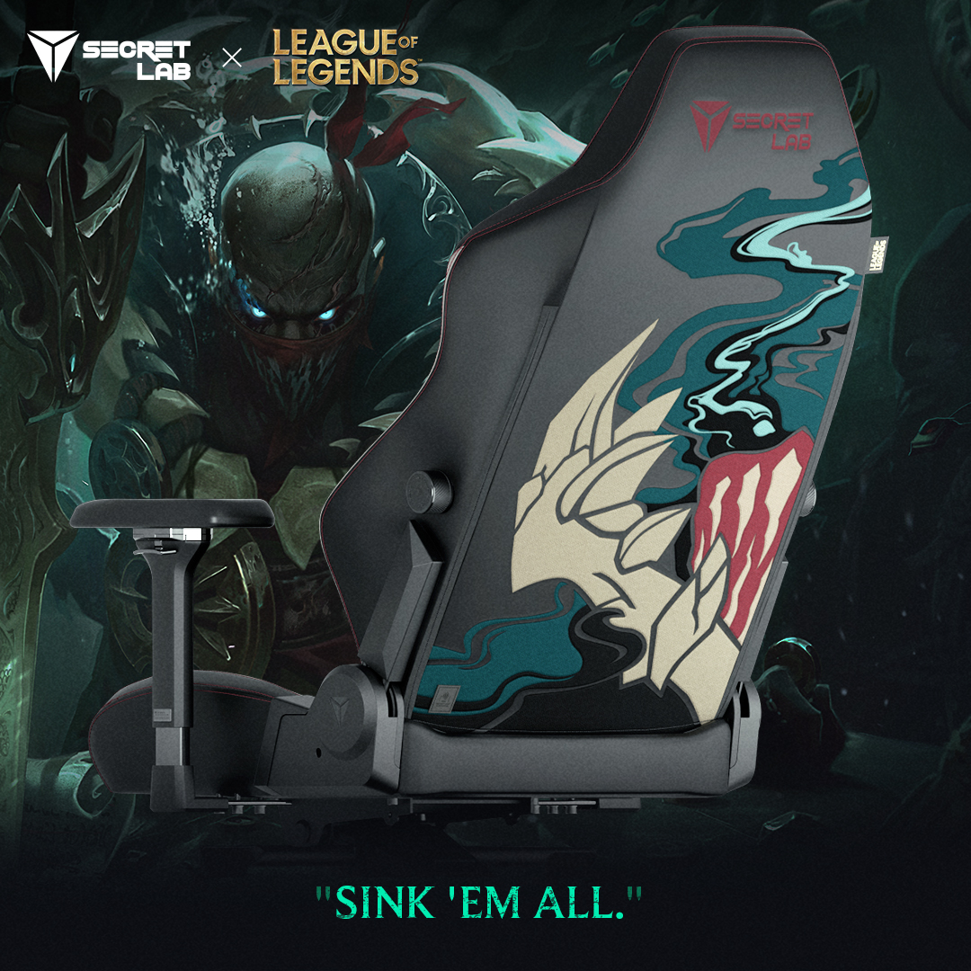 Secret Lab Riot Buddy Secret Lab จับมือ Riot Games เปิดตัวเก้าอี้ Gaming Chair รุ่นพิเศษ ...