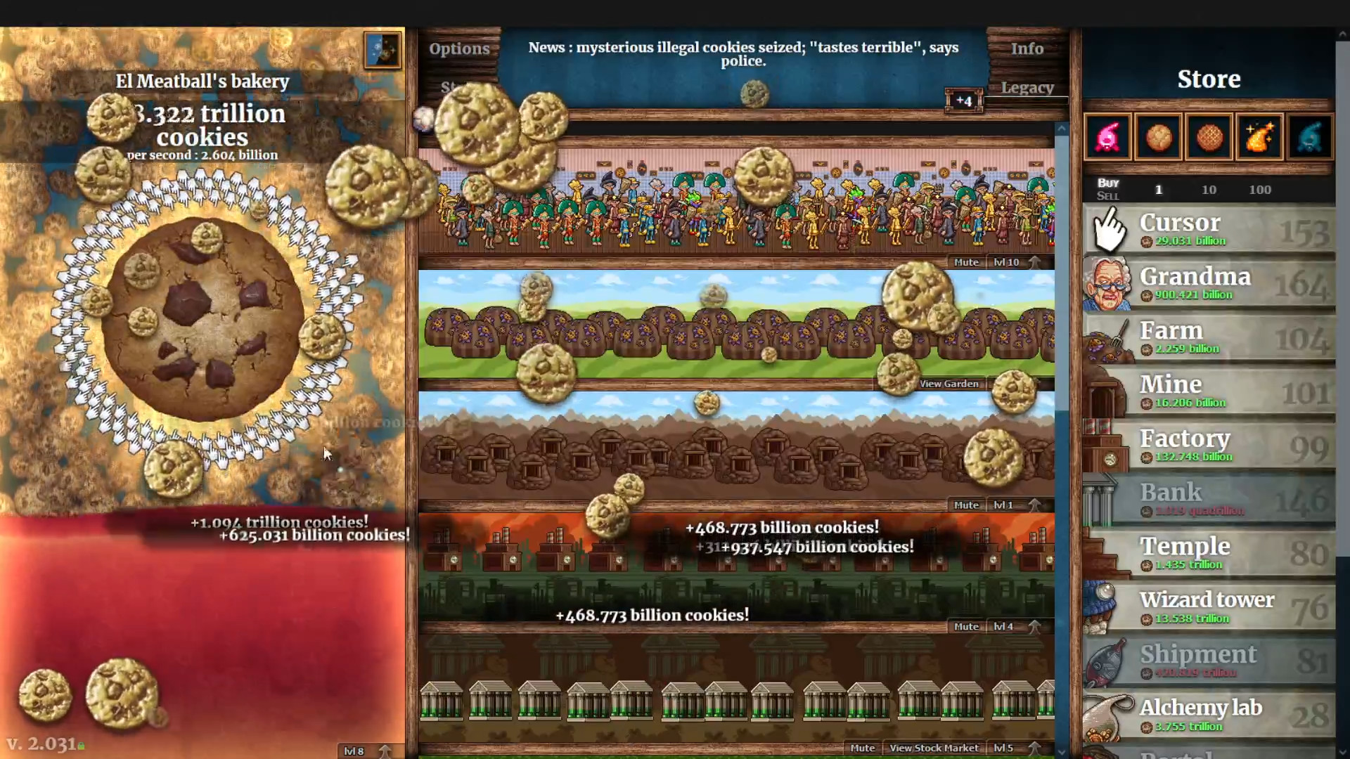 What Is The Record Of Cookie Clicker