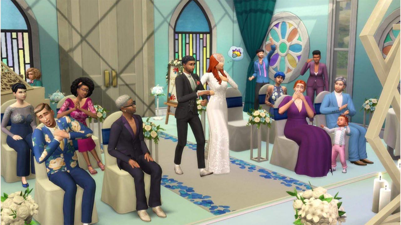 The Sims 4 My Wedding Stories