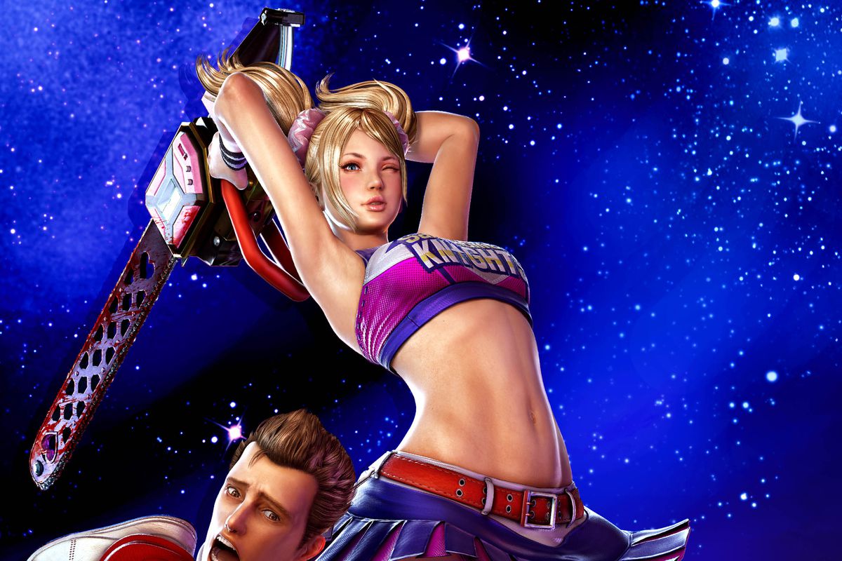 Game girl. Джульетта Старлинг. Игра Lollipop Chainsaw 18. Ремейк Lollipop Chainsaw. Лолипоп чейнсоу Главная героиня.