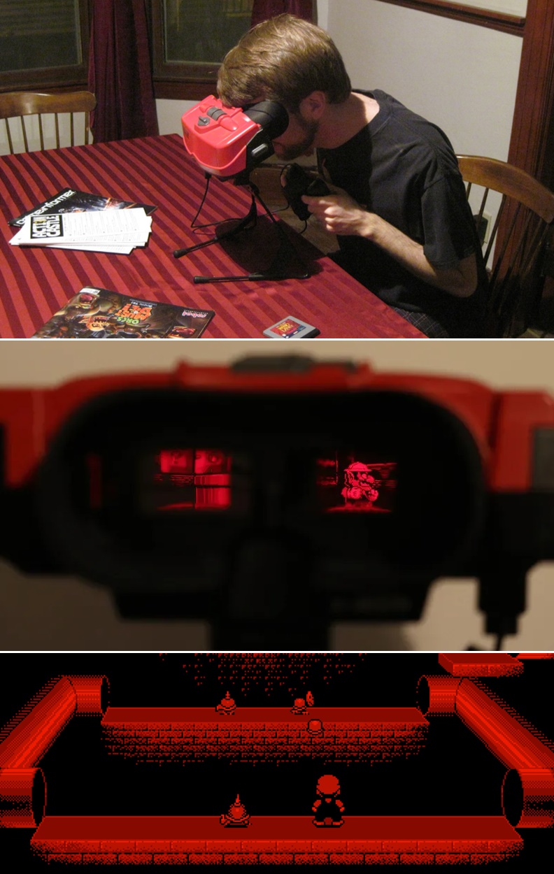 Opening the 29-year-old Virtual Boy game collection, the 3D game console that Nintendo wants to bury