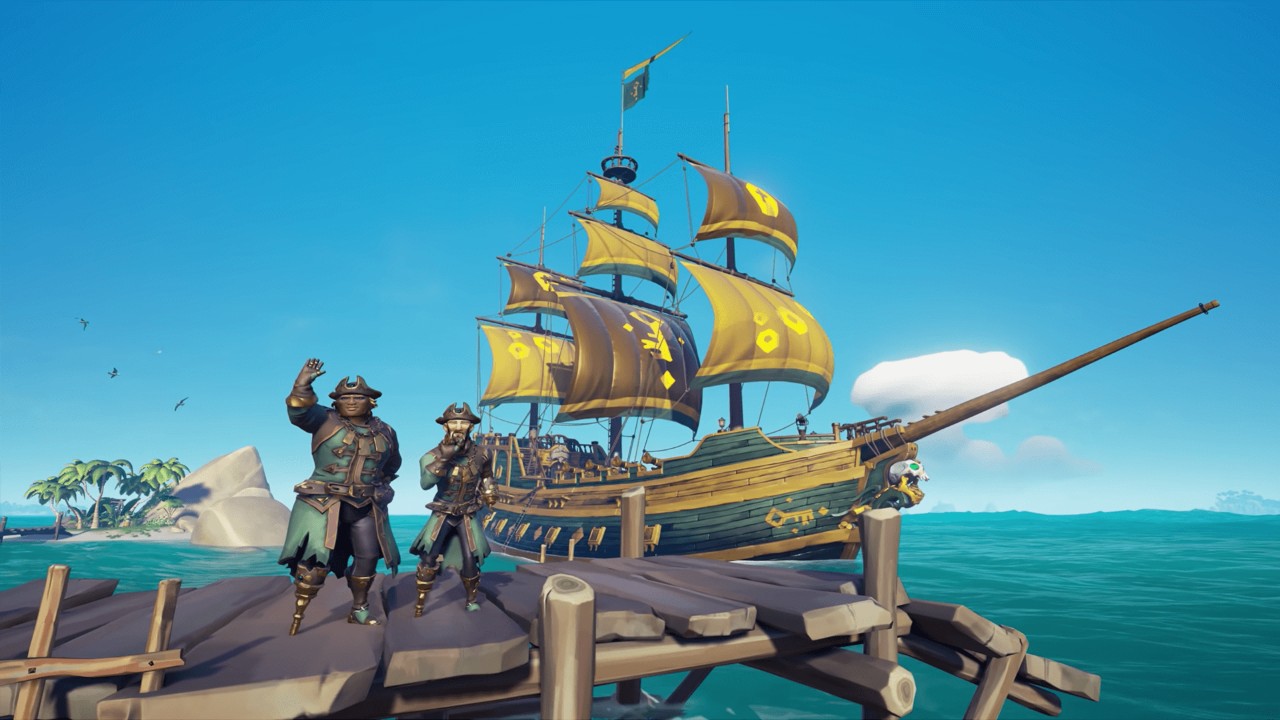 Нужен ли xbox live gold для sea of thieves