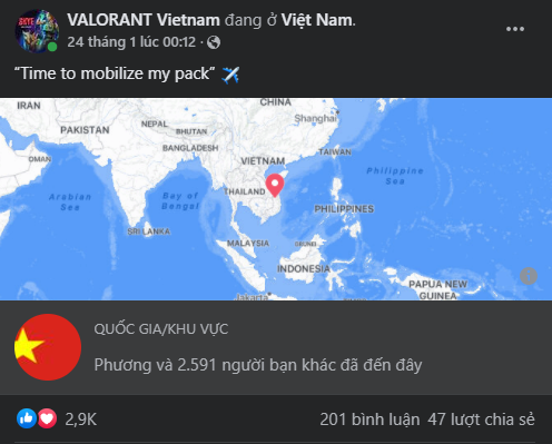 "Việt Nam sẽ là điểm dừng chân tuyệt vời cho những ngày gần Tết. Skye đang trên đường tới và sẽ gặp các bạn sớm thôi!”