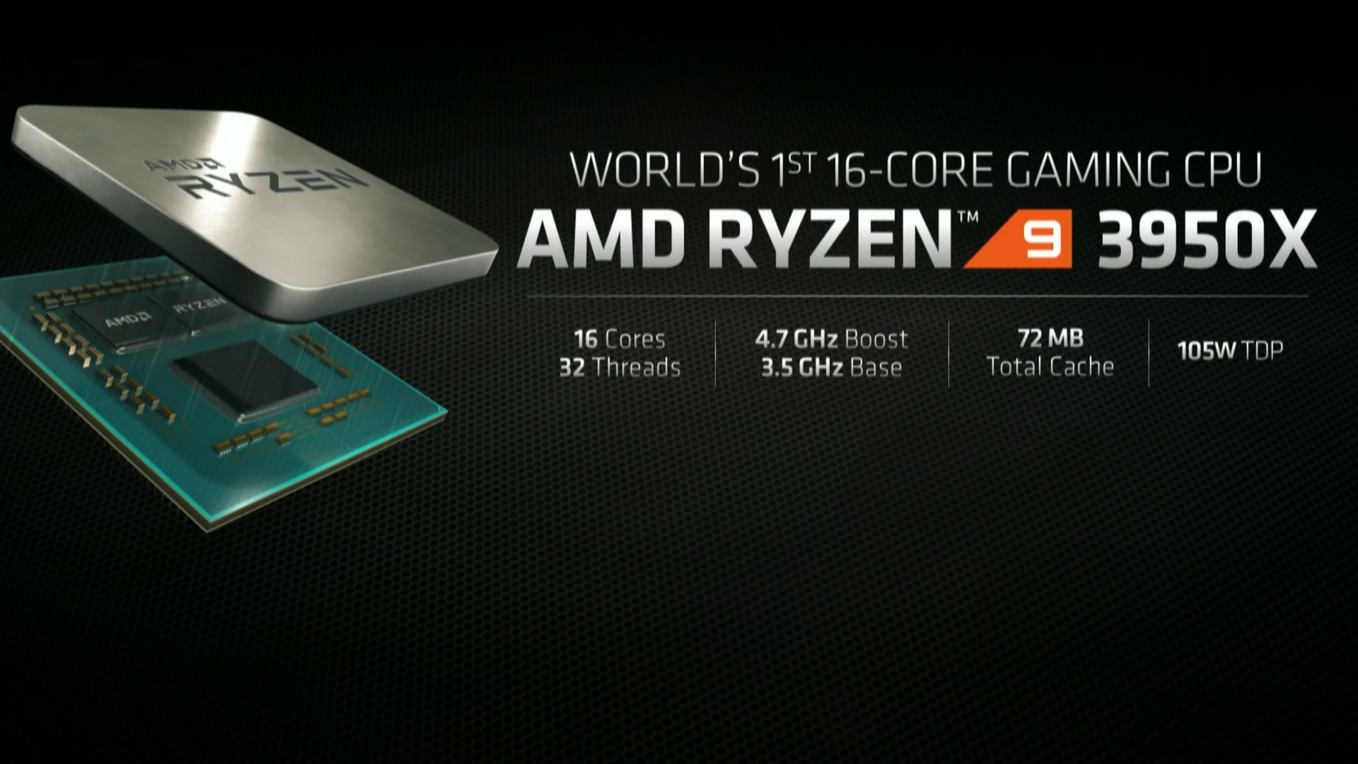 16核心主流處理器AMD Ryzen 9 3950X正式登場，售749美金9月上市| 4Gamers