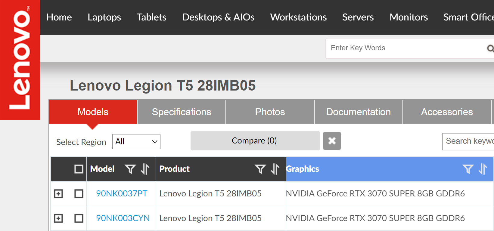 Lenovo Legion T5 with GeForce RTX 3070 SUPER