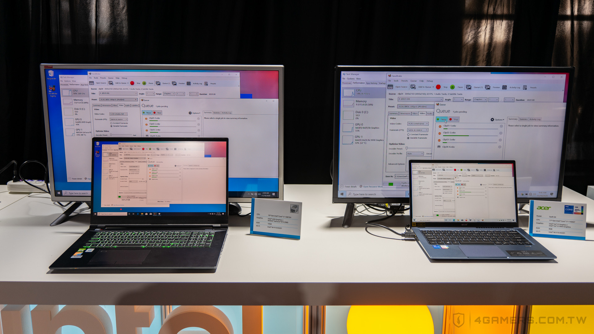 Intel在台展出多款第11代Core處理器與Evo平台筆電 | 4Gamers