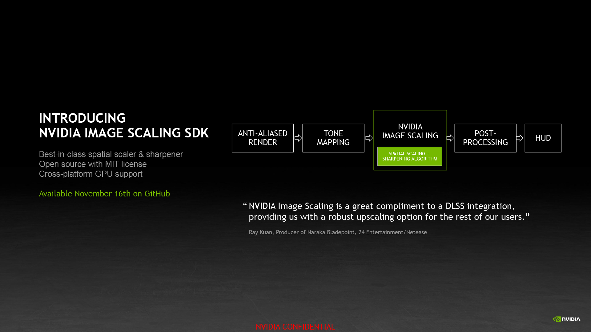 NVIDIA DLSS 2.3 & NVIDIA Image Scaling (NIS)