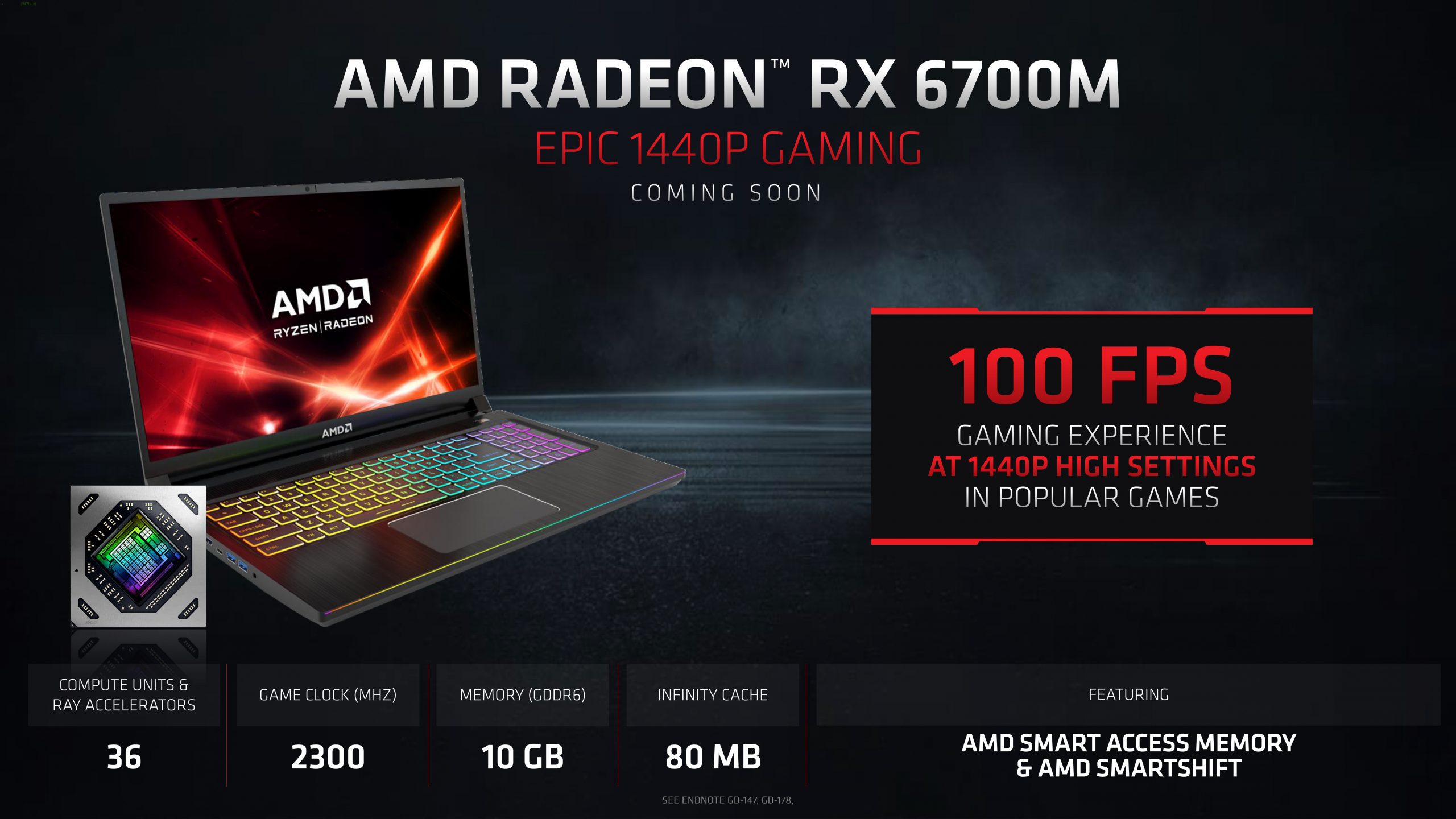AMD Radeon RX6700M