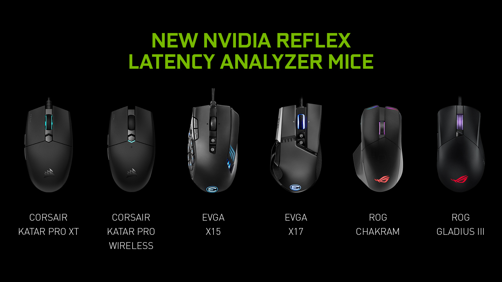 NVIDIA GeForce Computex 2021 Reflex Mice