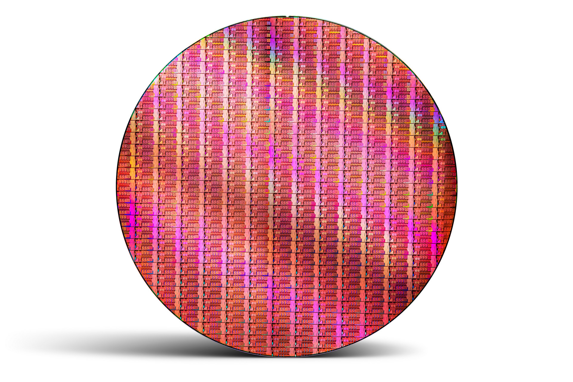 12th Gen Intel Core Mobile Processor Wafer