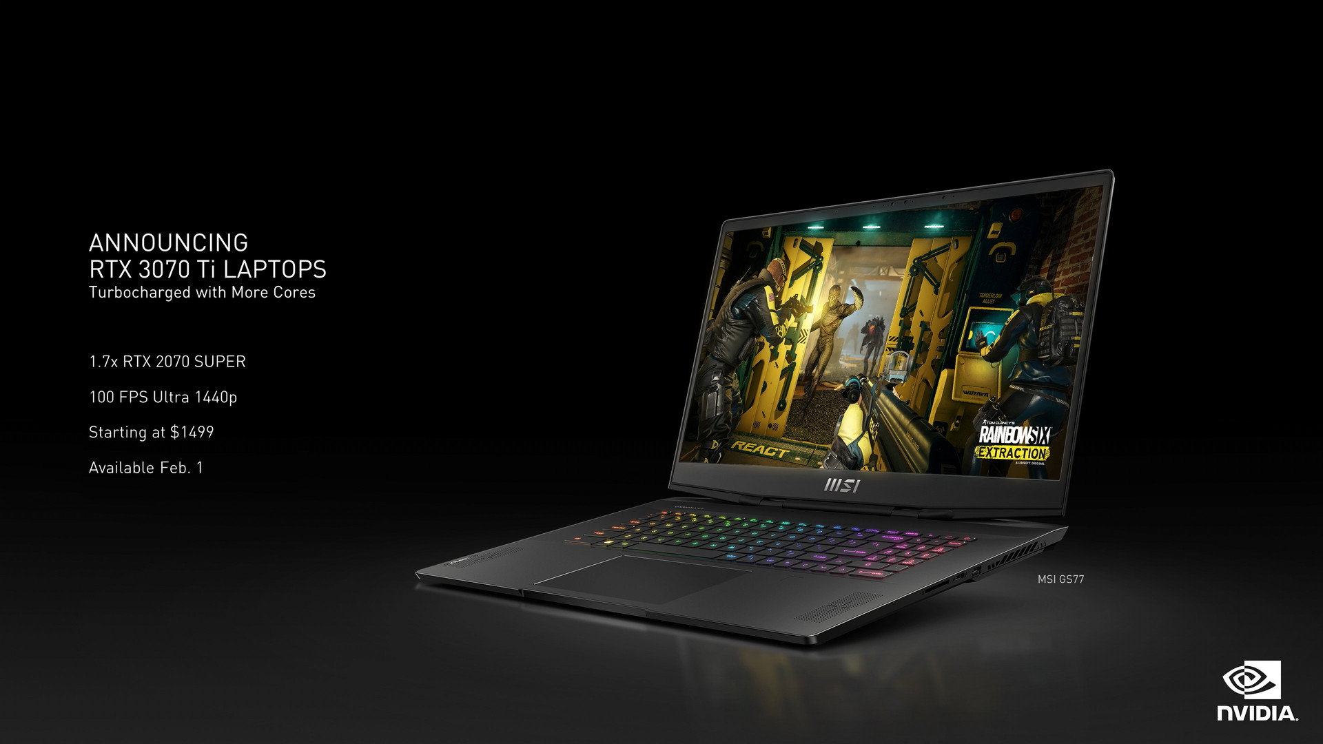 NVIDIA GeForce RTX 3070 Ti Laptop