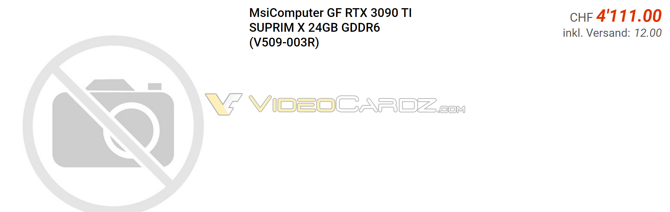NVIDIA GeForce RTX-3090 Ti Pricing