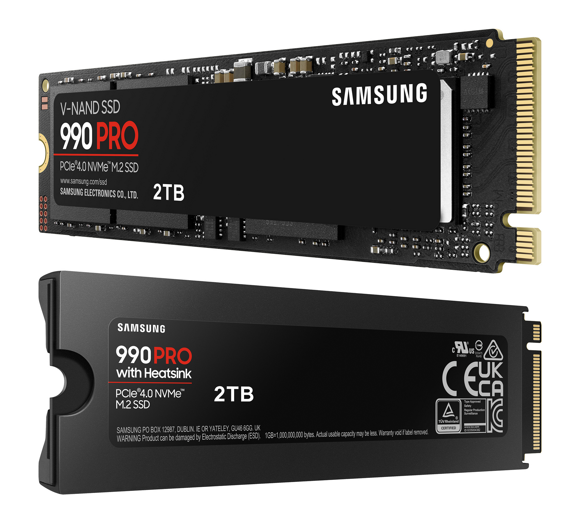 Samsung 990 PRO PCIe 4.0 NVMe SSD