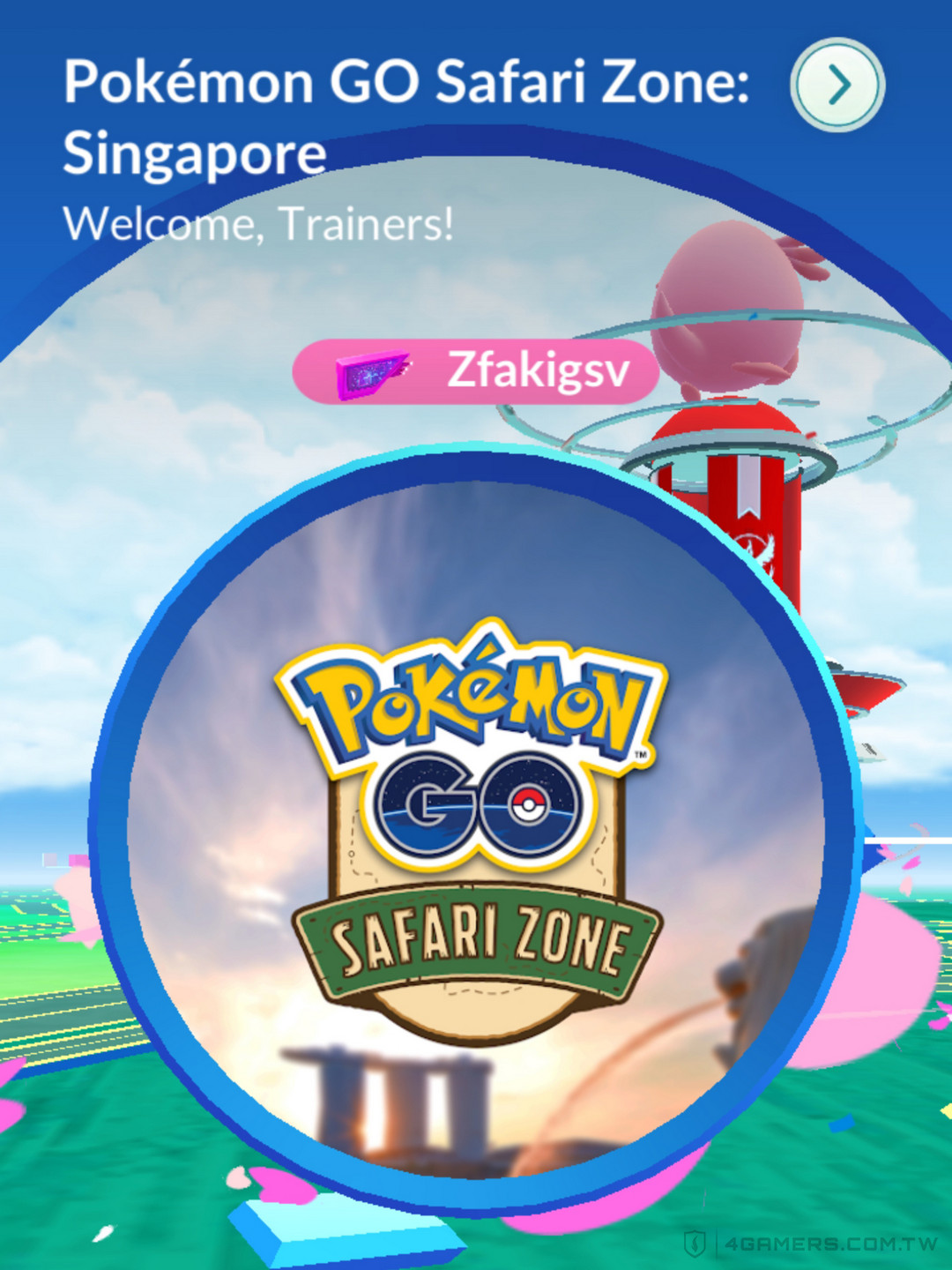 Pokemon GO Safari Zone Singapore 新加坡