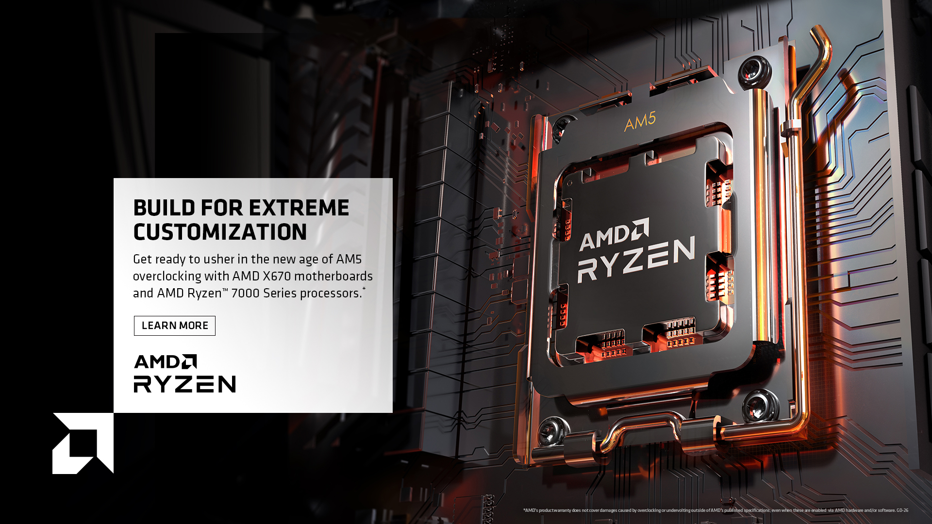 AMD AM5 platform for Zen 4 architecture Ryzen 7000 processor
