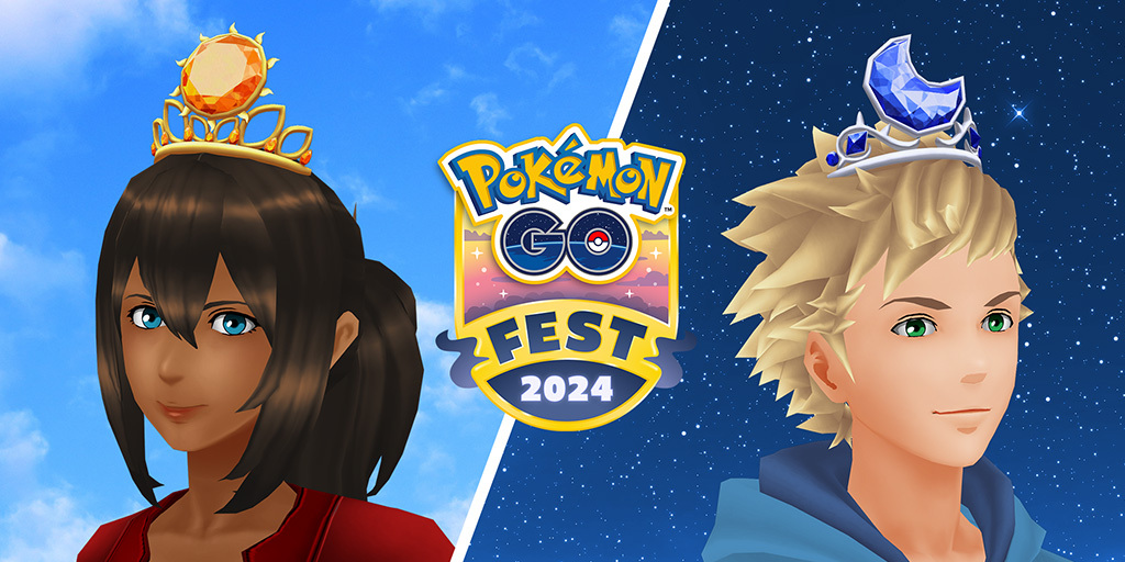 Pokemon GO Fest 2024 太陽頭冠 月亮頭冠 換裝道具