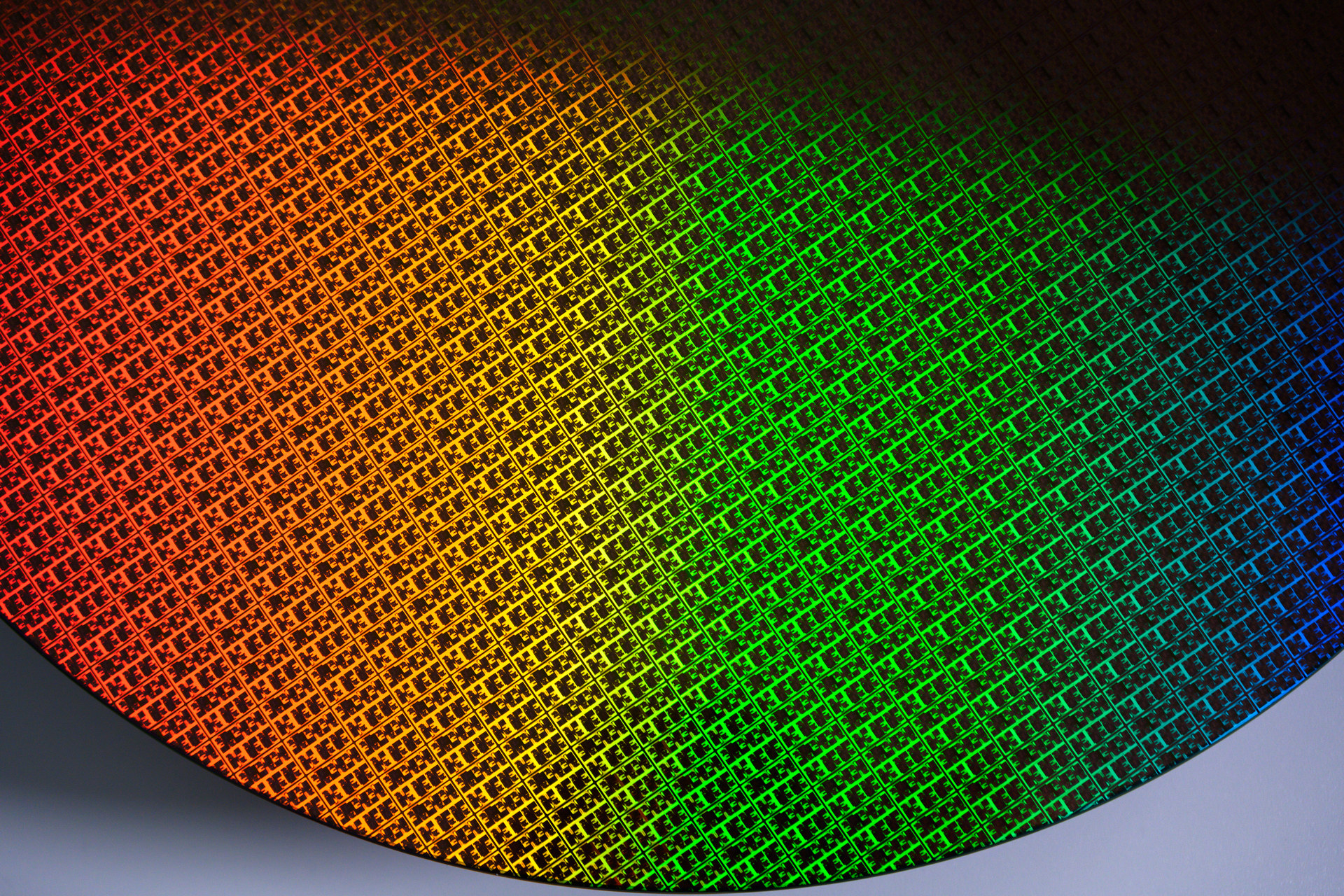 Intel 18A Wafer