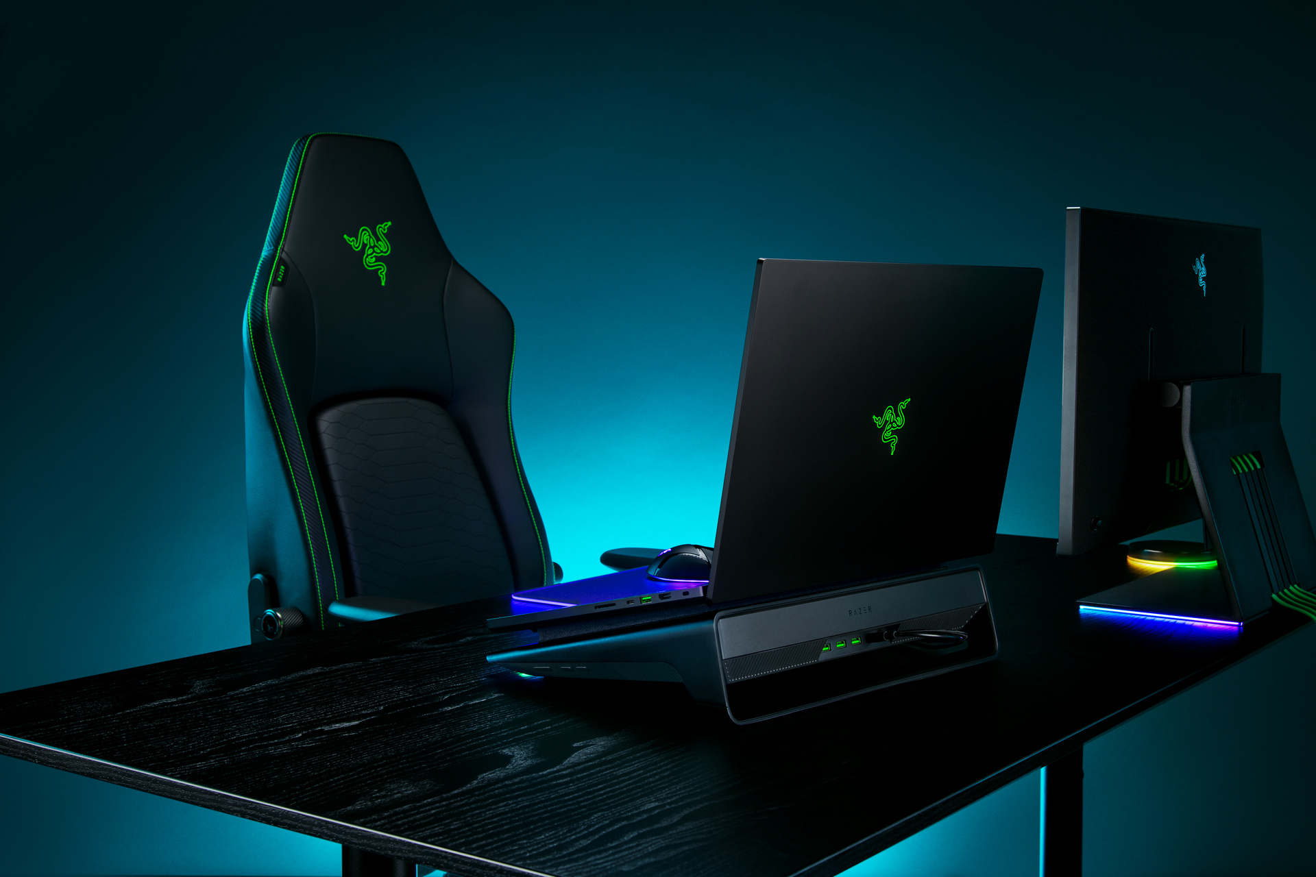 Razer 筆電散熱支架