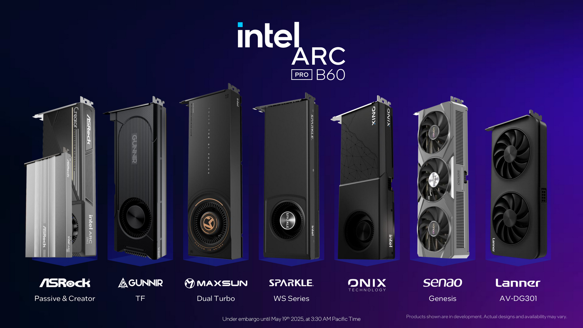 Intel Arc Pro B50