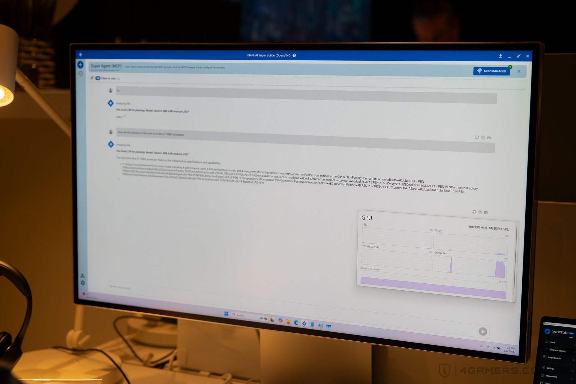 Intel Core Ultra Lounge with Panther Lake