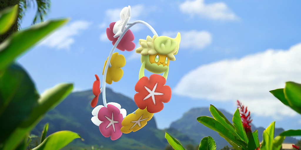 Pokemon GO Fest 2026 Comfey 花療環環