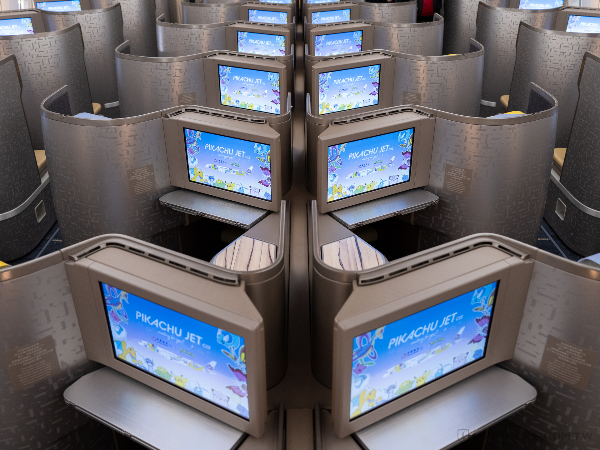 華航 皮卡丘彩繪機 CI2