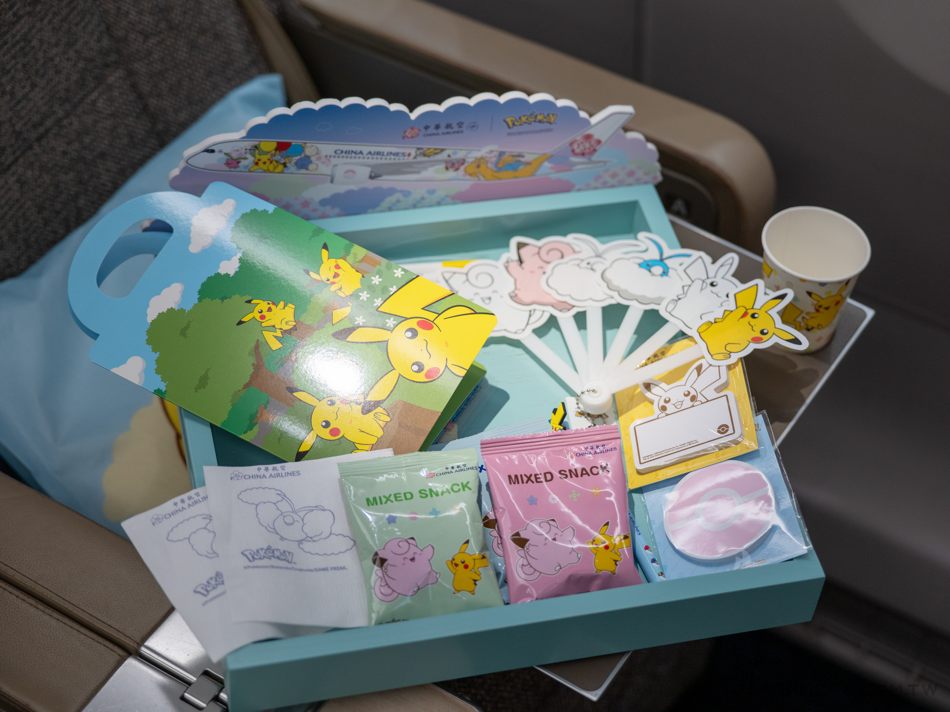 華航 皮卡丘彩繪機 CI2