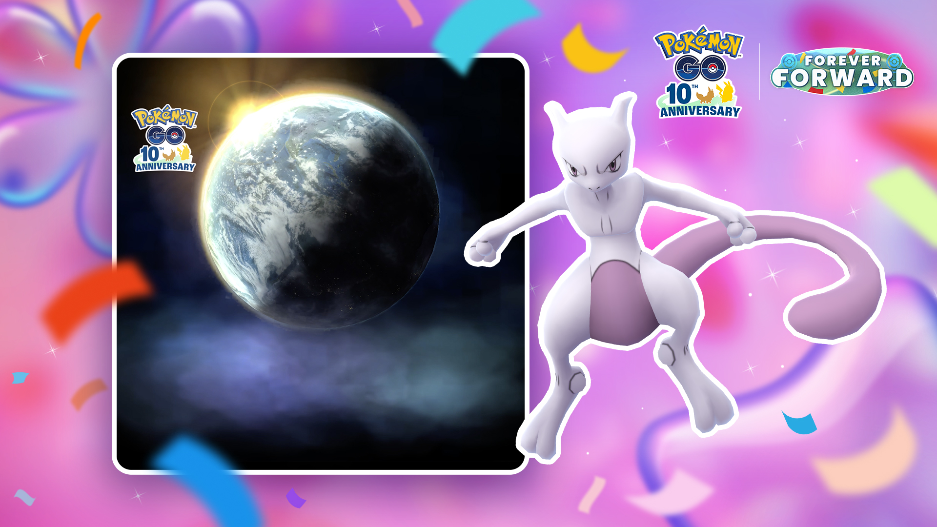 Pokémon GO 10 週年特別背卡超夢
