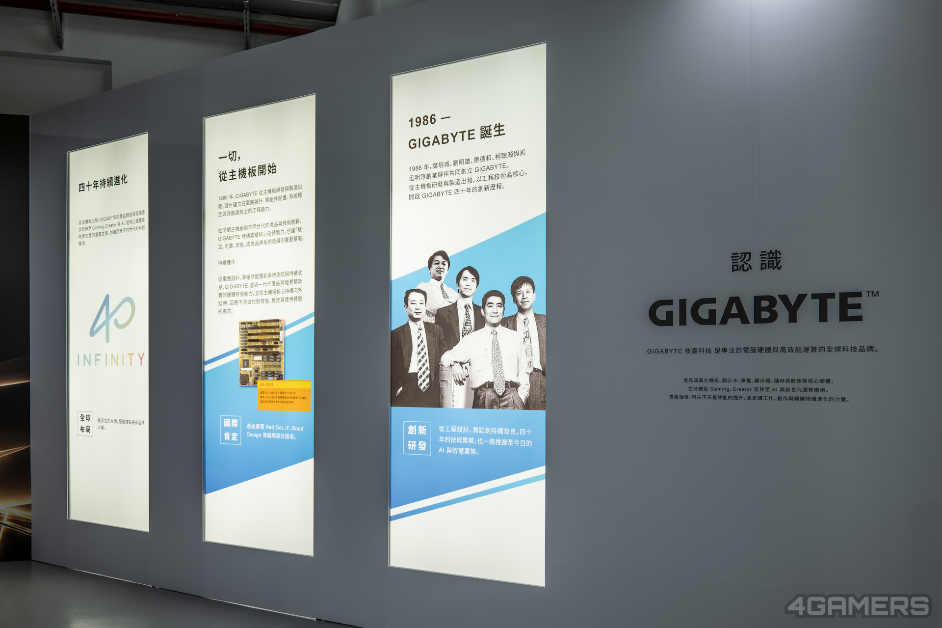 技嘉 40 週年特展