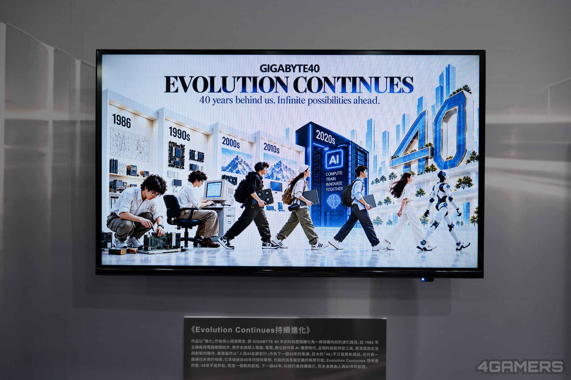 技嘉 40 週年特展