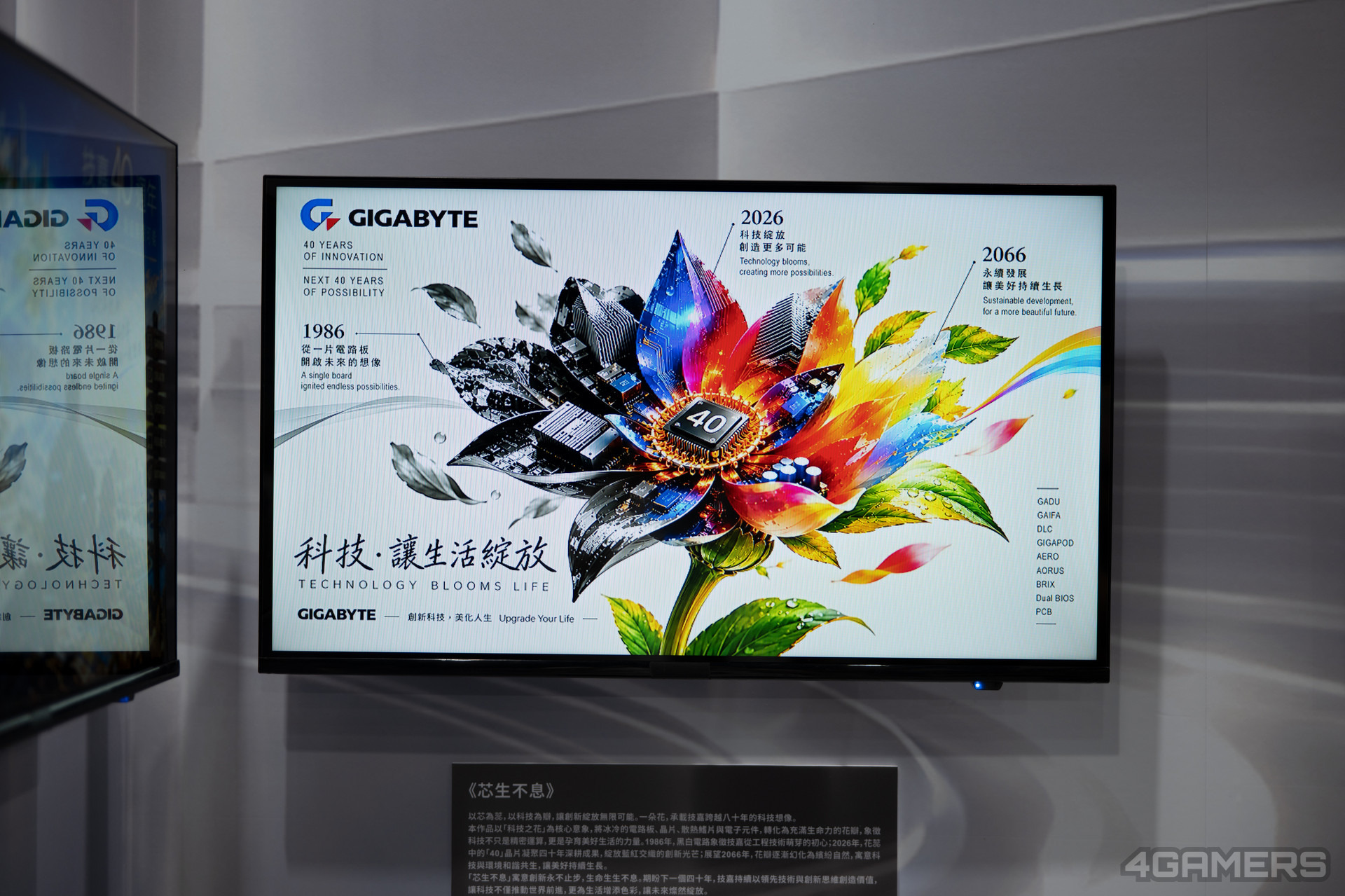 技嘉 40 週年特展
