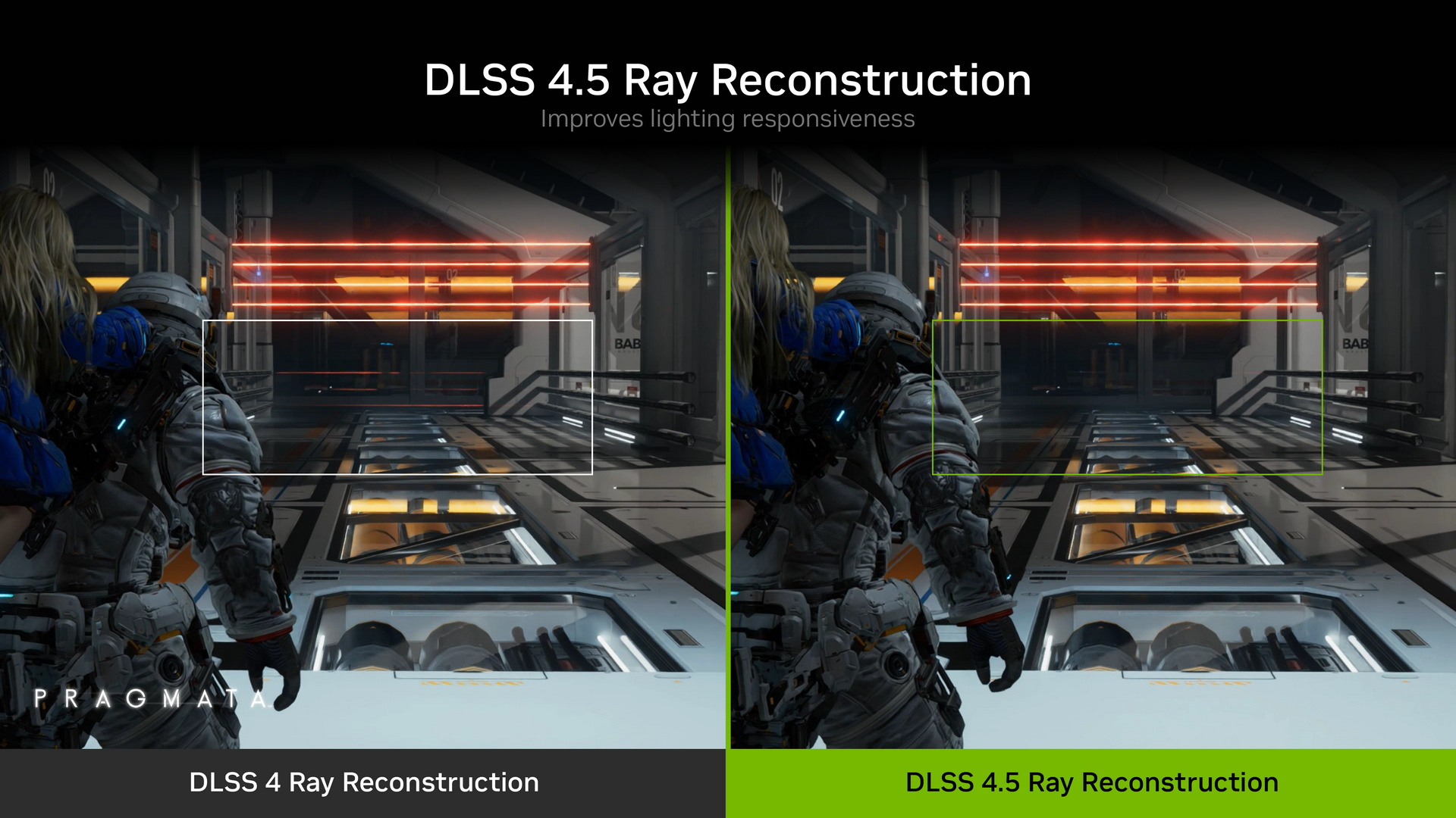 DLSS 4.5 Ray Reconstruction 光線重建