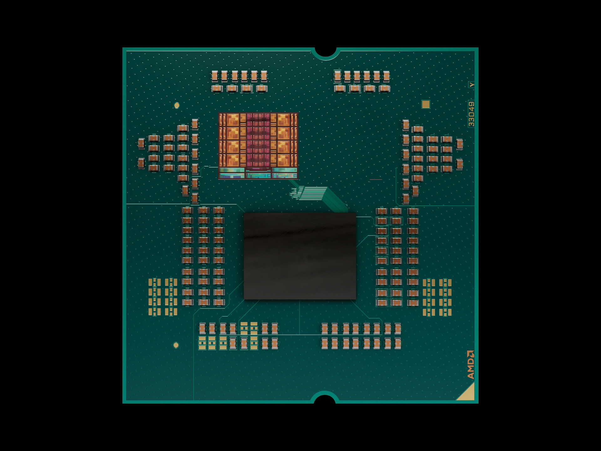 AMD Ryzen 7 9800X3D Chiplet