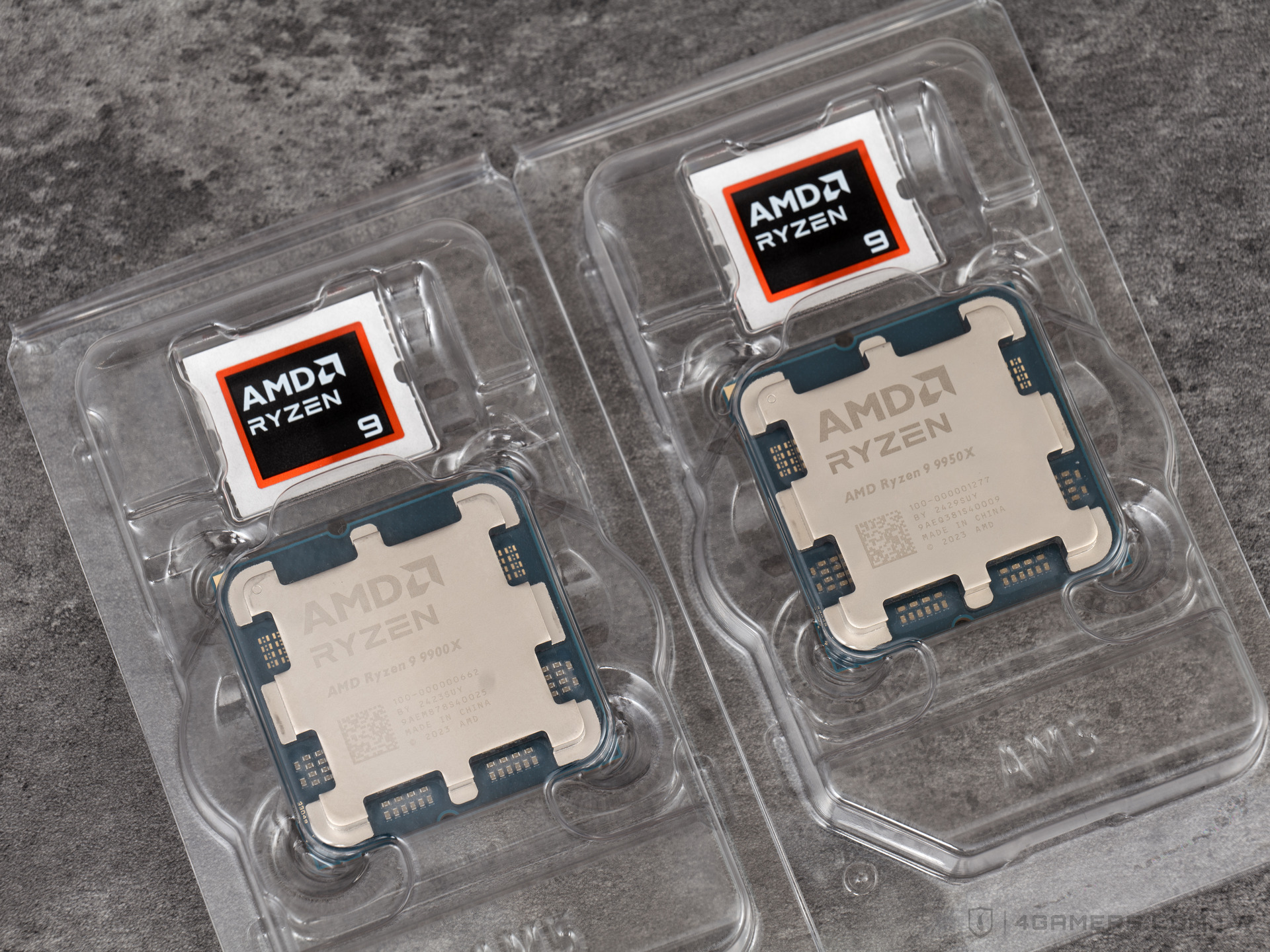 AMD Ryzen 9 9950X and 9900X