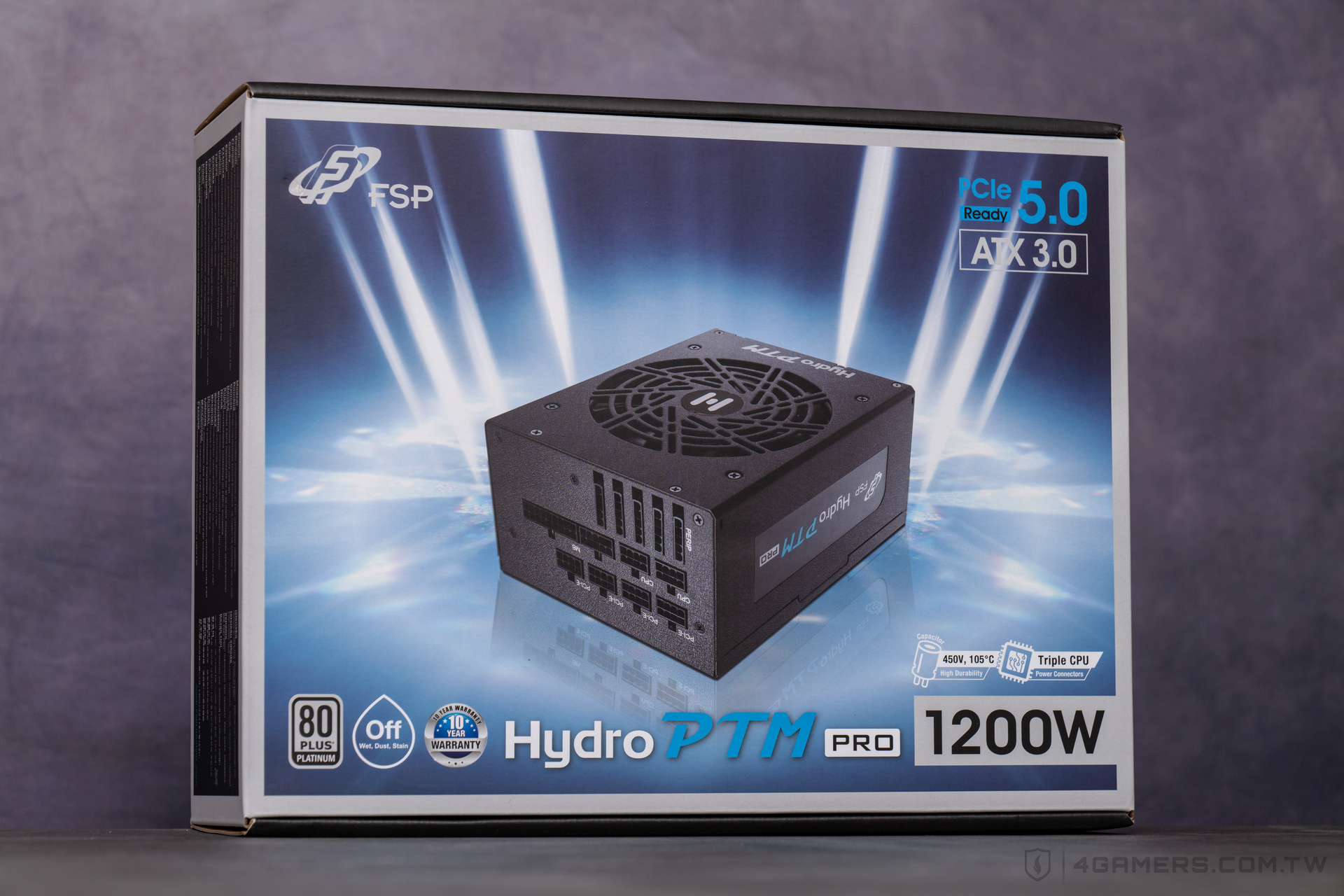 全漢Hydro PTM PRO ATX 3.0 (PCIe 5.0)電源供應器1200W動眼看 | 台灣電子競技新聞
