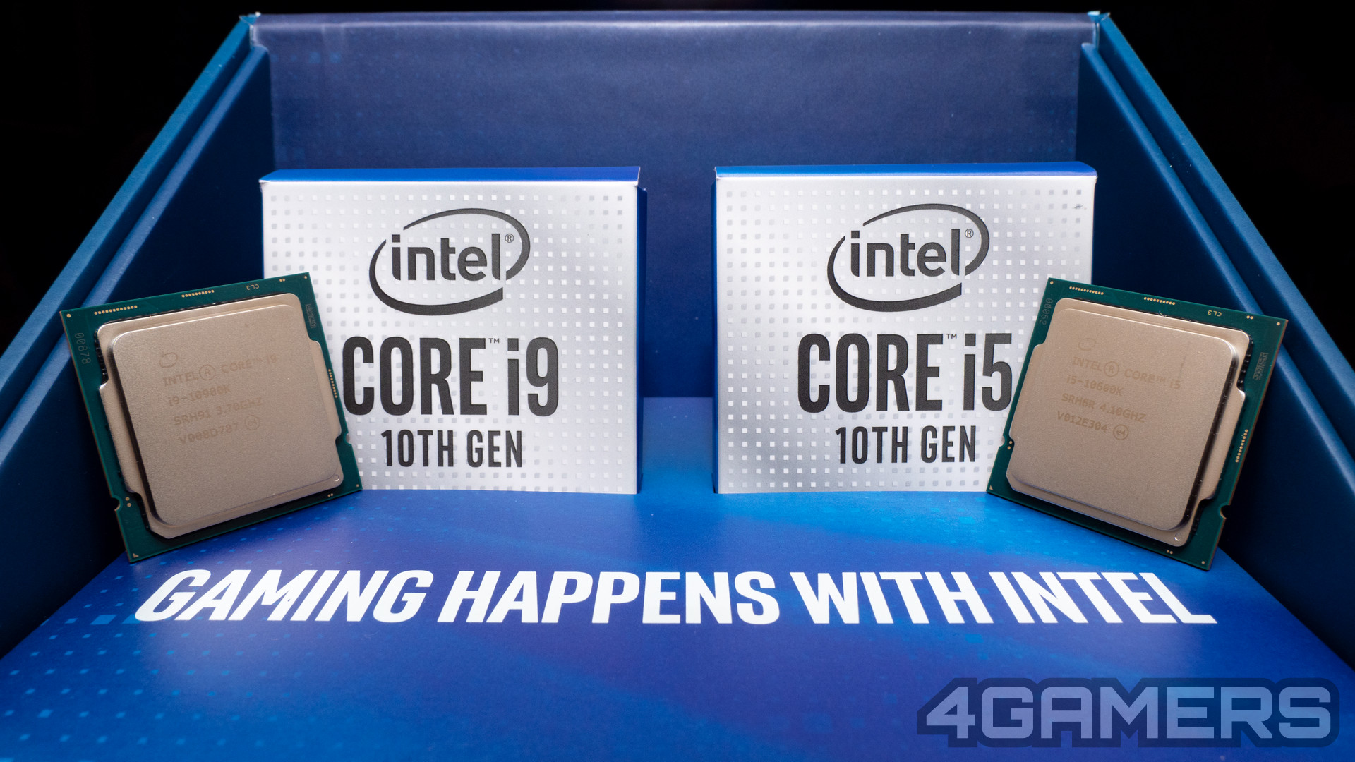 Intel Core i9-10900K and i5-10600K