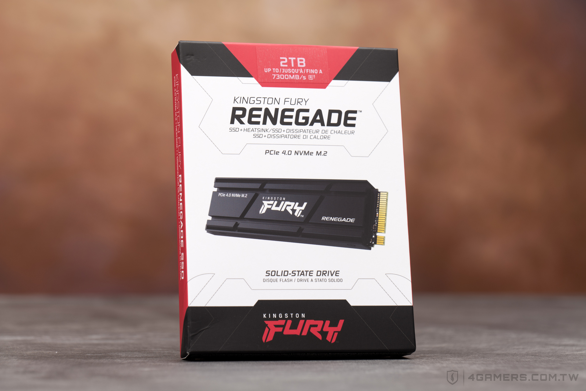 Kingston FURY Renegade PCIe 4.0 NVMe M.2 SSD with Heatsink