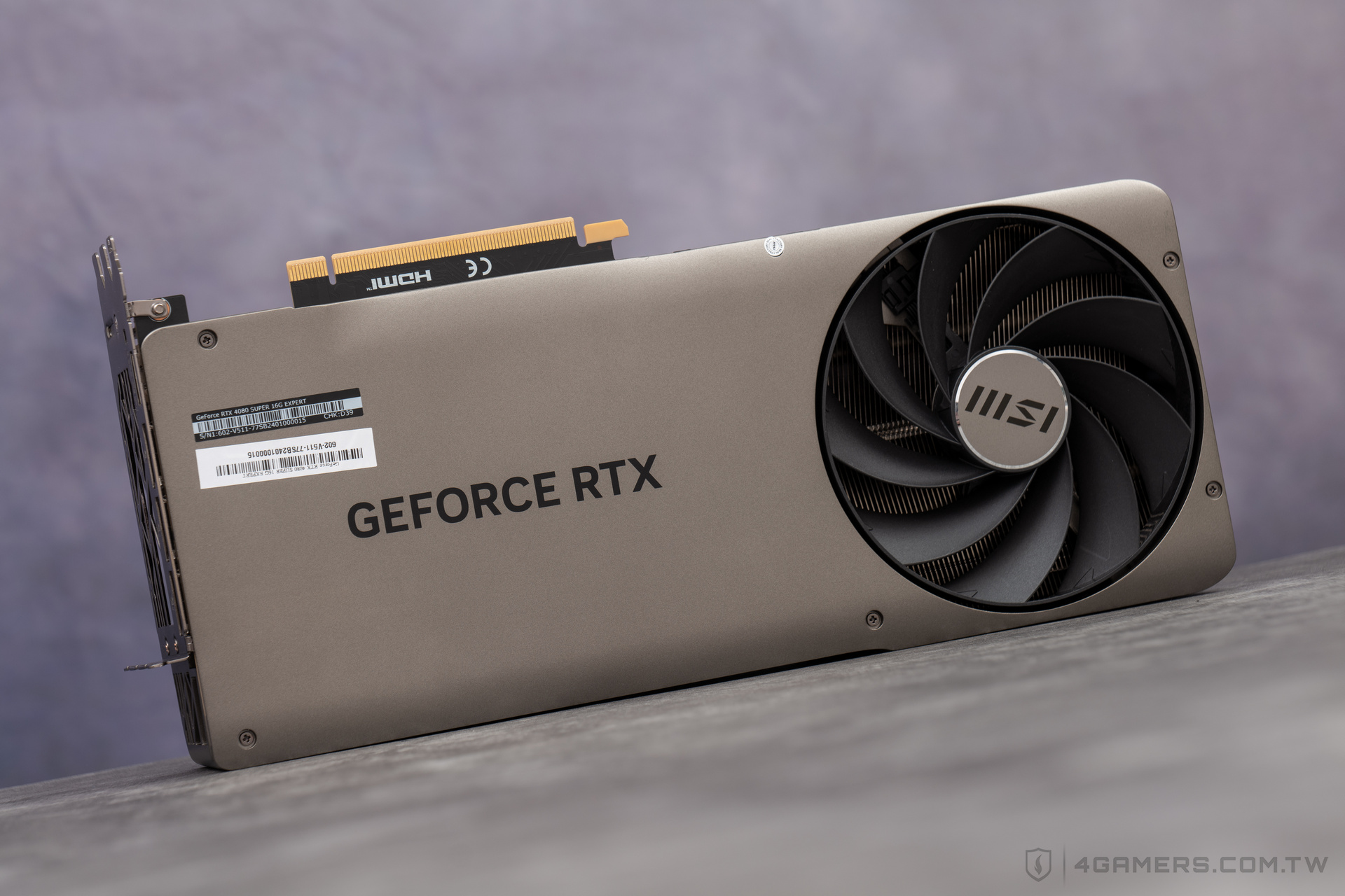 MSI GeForce RTX 4080 SUPER Expert