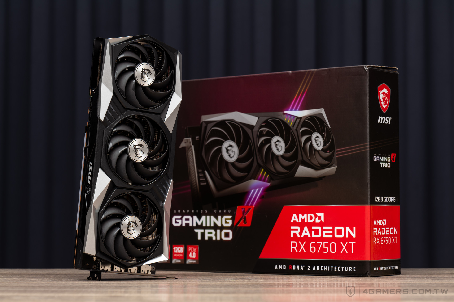 微星Radeon RX 6750 XT Gaming X Trio評測：3風扇超涼爽的中高階顯卡