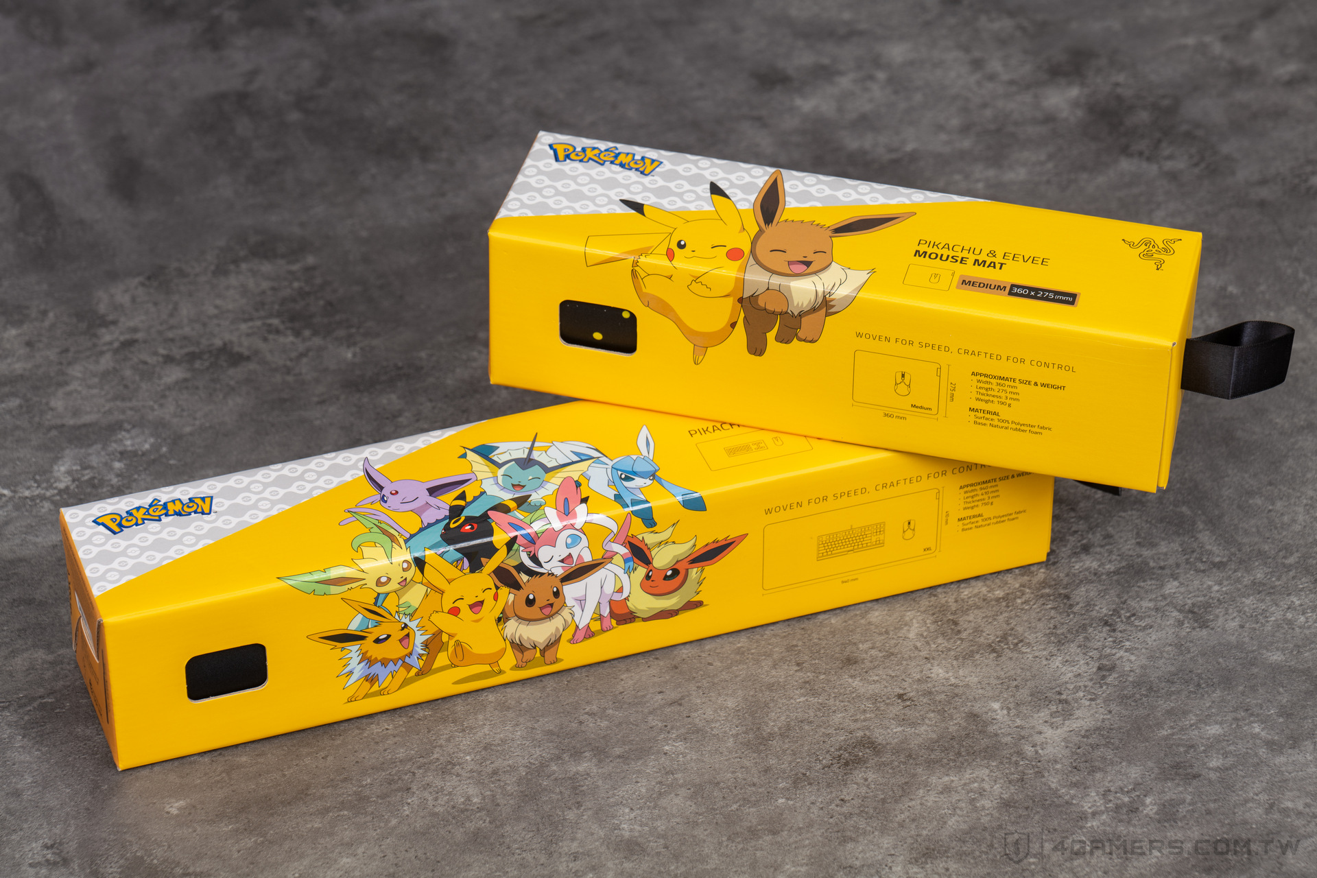 Razer Gigantus 巨甲蟲 V2 滑鼠墊 Pokemon Edition