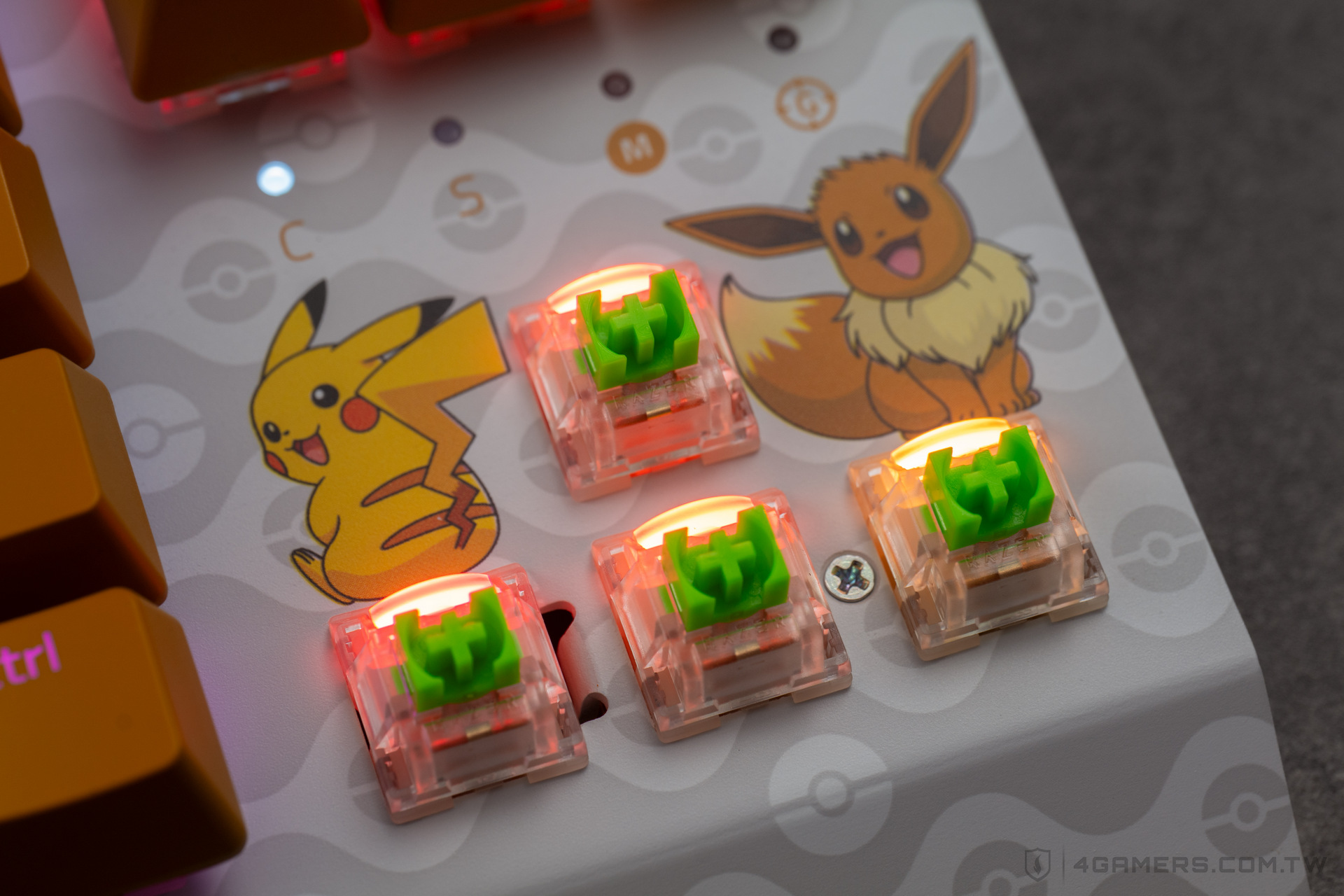 Razer BlackWidow 黑寡婦 V3 Tenkeyless Pokemon Edition