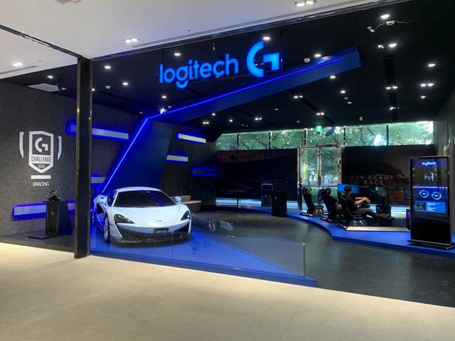 【圖四】Logitech G特別在信義A13打造全台唯一的實體快閃店，自921起邀請所有玩家前往體驗