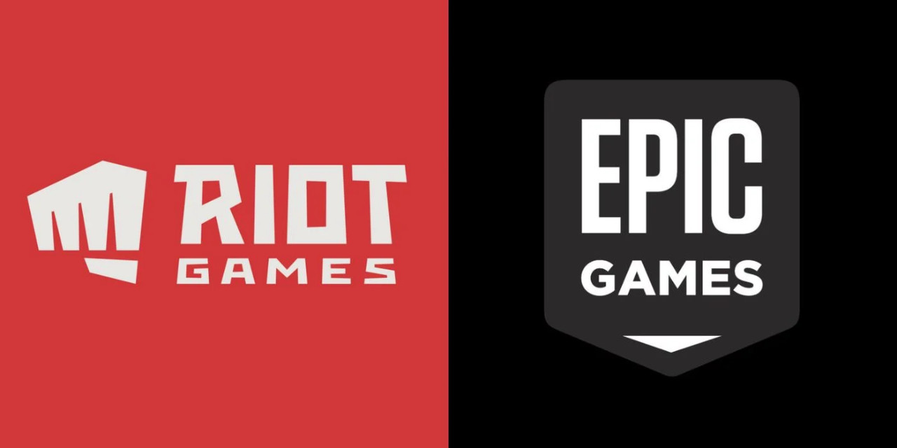 Riot-Games-logo-Epic-Games-logo