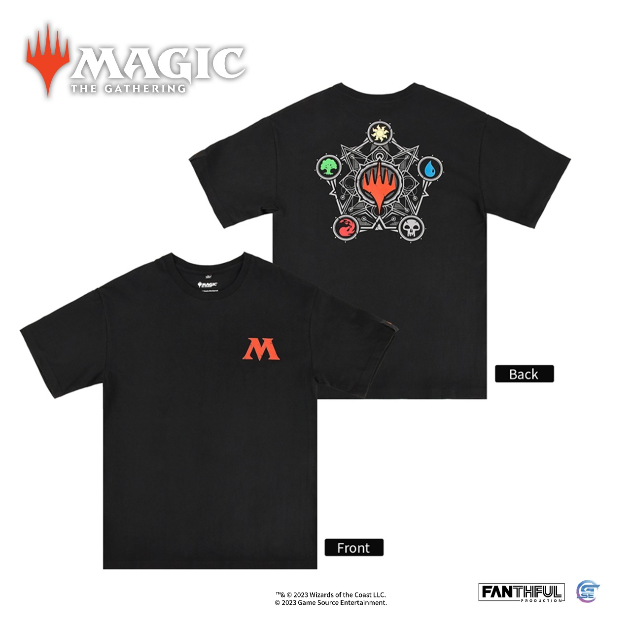 Magic The Gathering_product shot_T-shirt BK_04