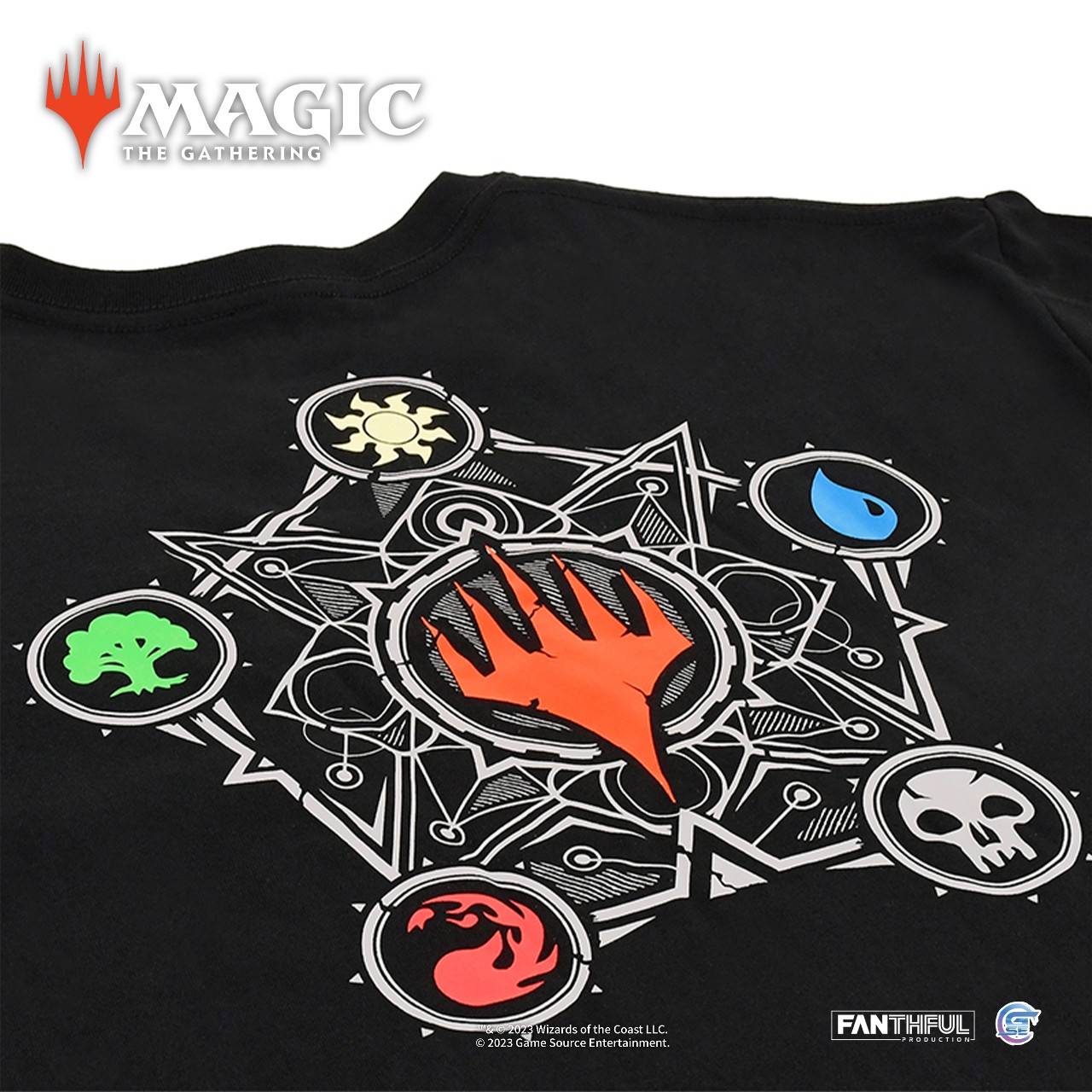 Magic The Gathering_product shot_T-shirt BK_05