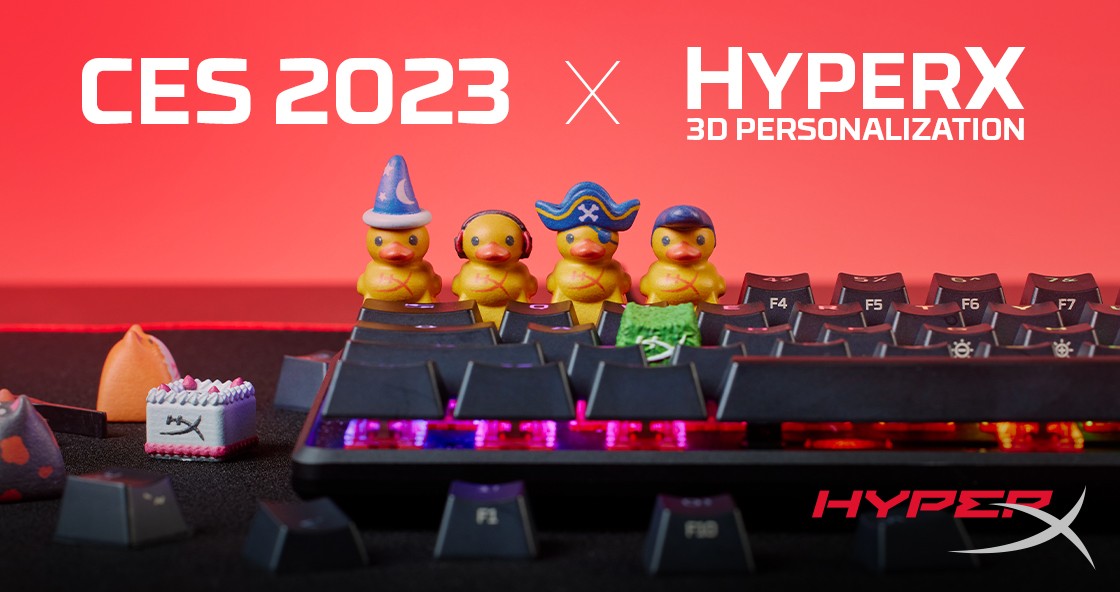 新聞圖片2_除此之外，HyperX同時宣布全新計畫HX3D，結合HP領先的3D列印技術，未來可望提供玩家客製化的個人專屬電競配備，將遊戲體驗提升至全新境界。