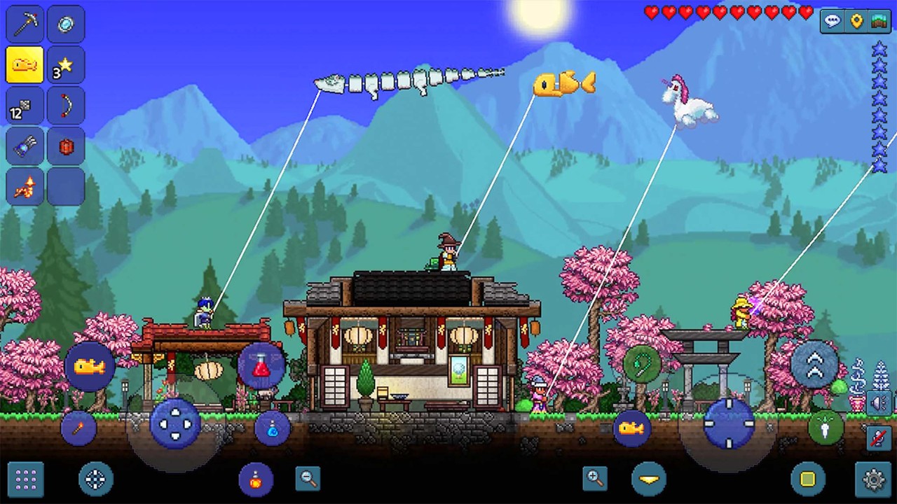 Terraria on Stadia Review: Pixel perfect building in a procedural sandbox